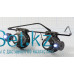 Бинокулярные очки Magnifier NO.9892A-II 20X с подсветкой